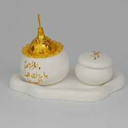 Pack bakhour blanc artisanal Pack bakhour blanc artisanal