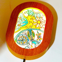 Lampe artisanale décorative Lampe artisanale décorative